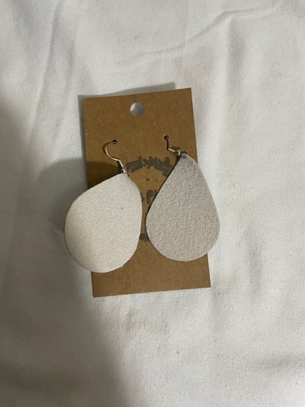 Dangle Earrings Green Black _